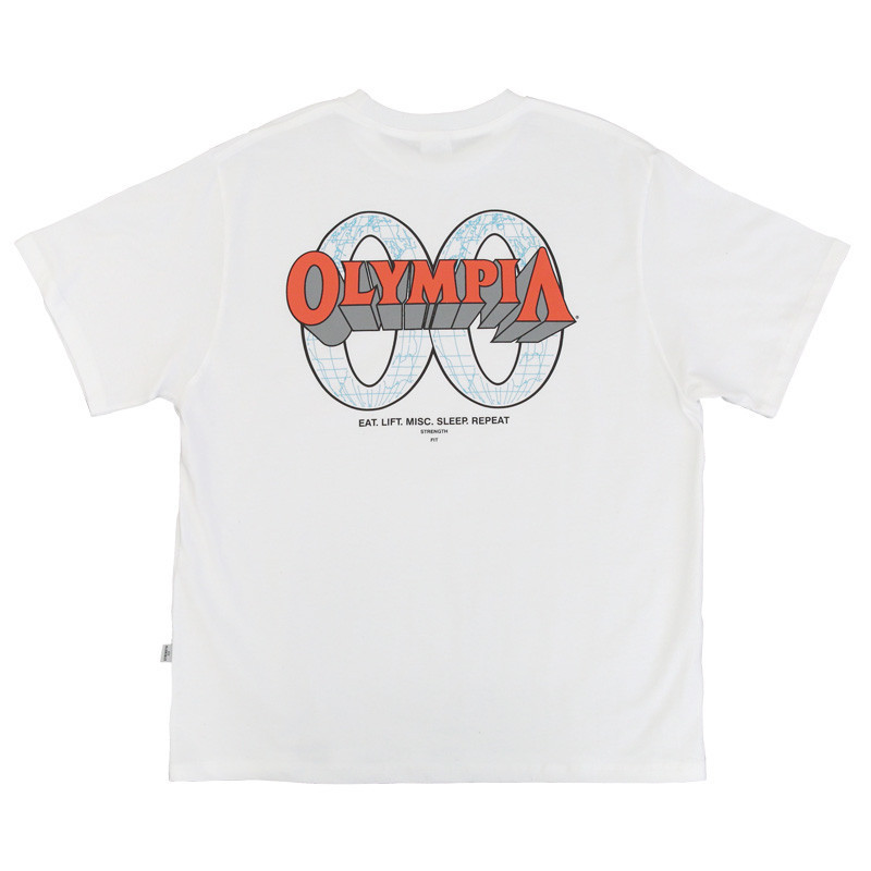 Loose Oversized Training Tee — White