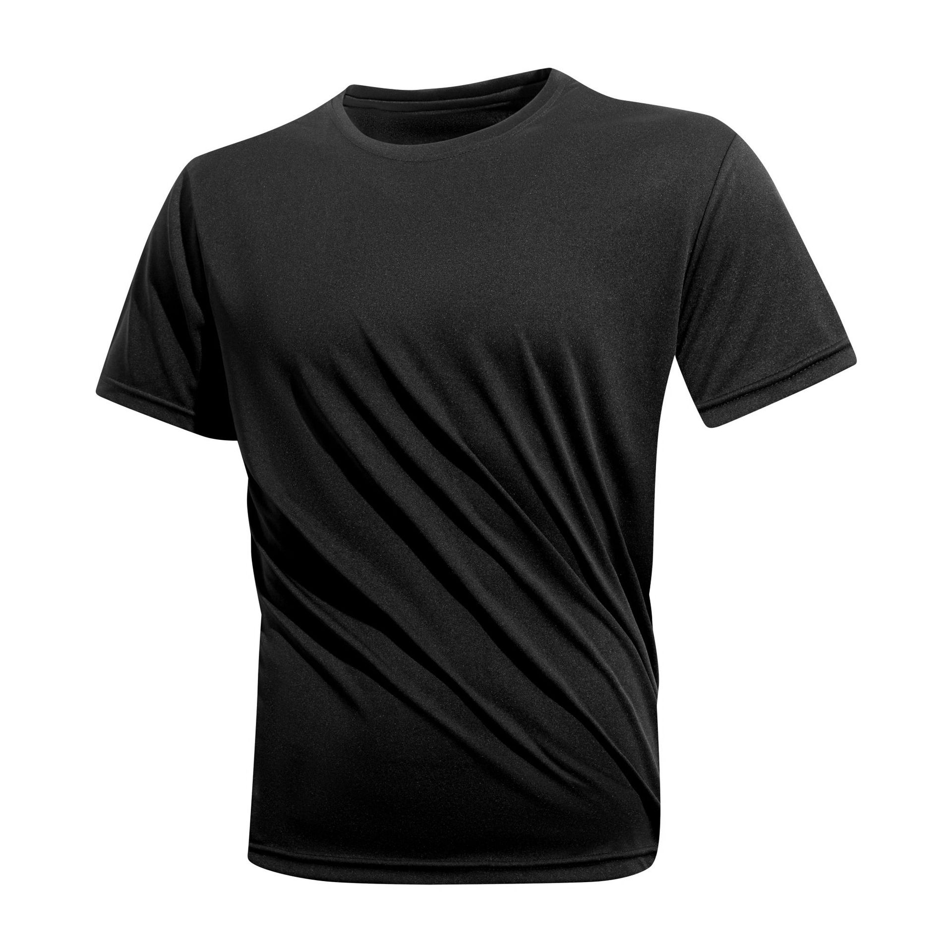 Quick-Dry Training T-Shirt — Black