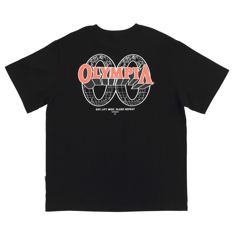 Loose Oversized Training Tee — Black